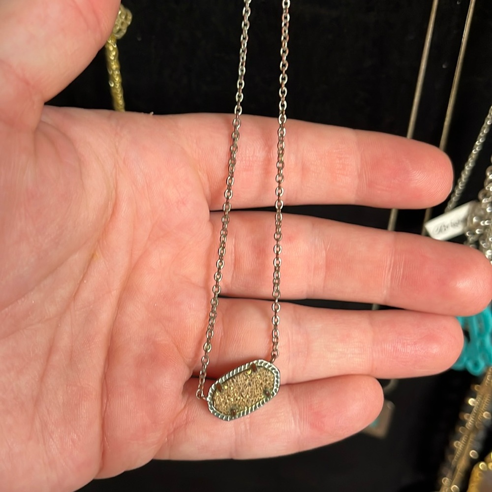 Kendra Scott gold necklace